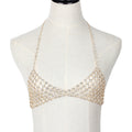 Fringed rhinestone multi-layer super-sexy body chain