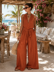 Sleeveless Cool Casual & Comfortable Jumpsuit