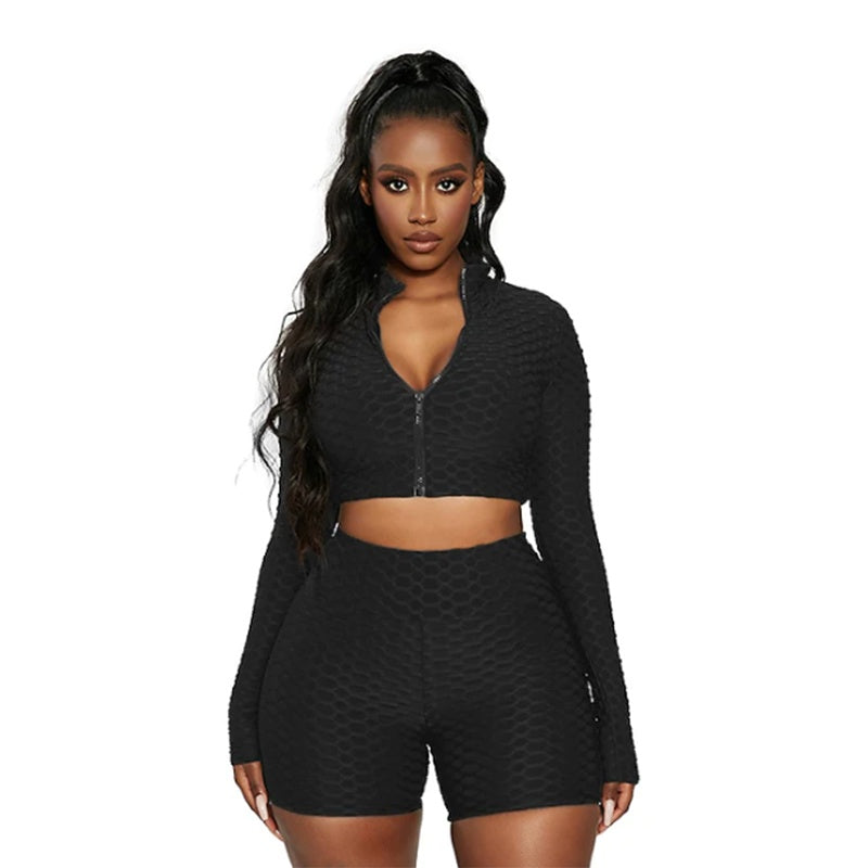 Sexy Sculpting Long Sleeve Activewear Set