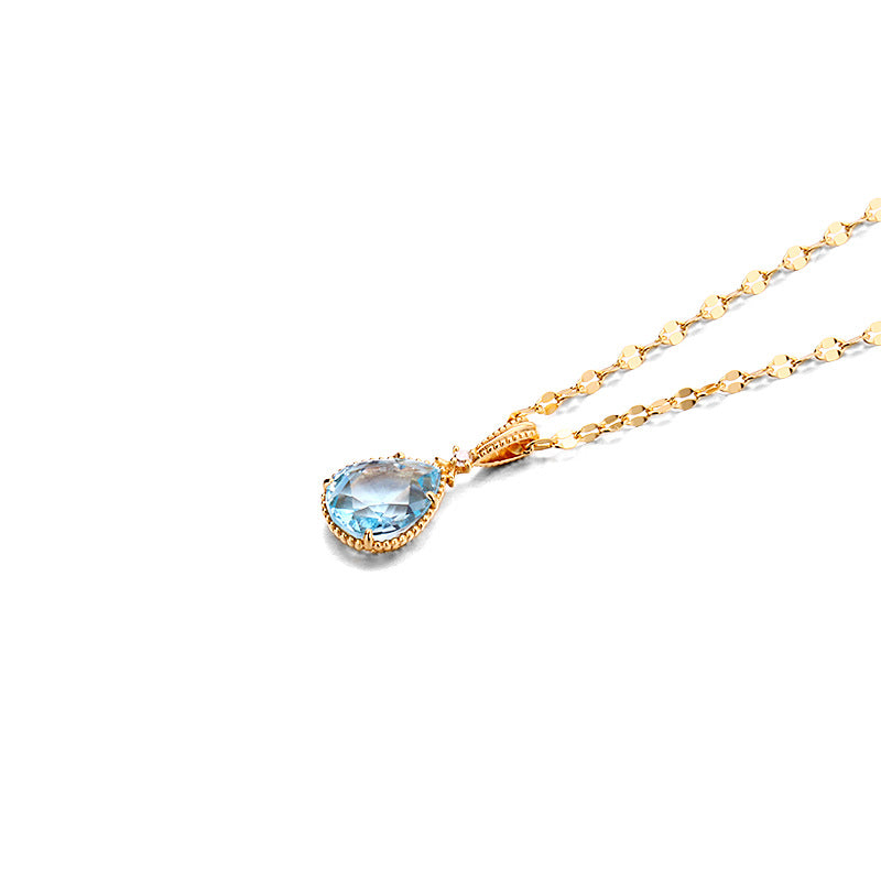 Natural Toppa Lips Necklace
