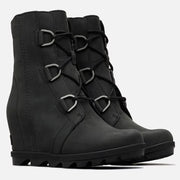 Chic Colorblock Lace-Up Combat Boots