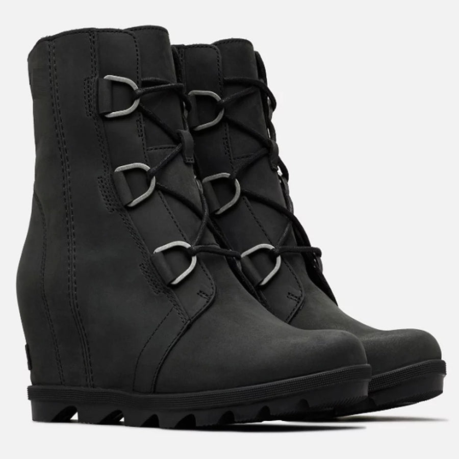Chic Colorblock Lace-Up Combat Boots
