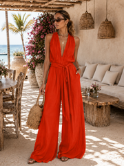 Sleeveless Cool Casual & Comfortable Jumpsuit