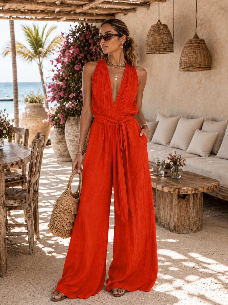 Sleeveless Cool Casual & Comfortable Jumpsuit