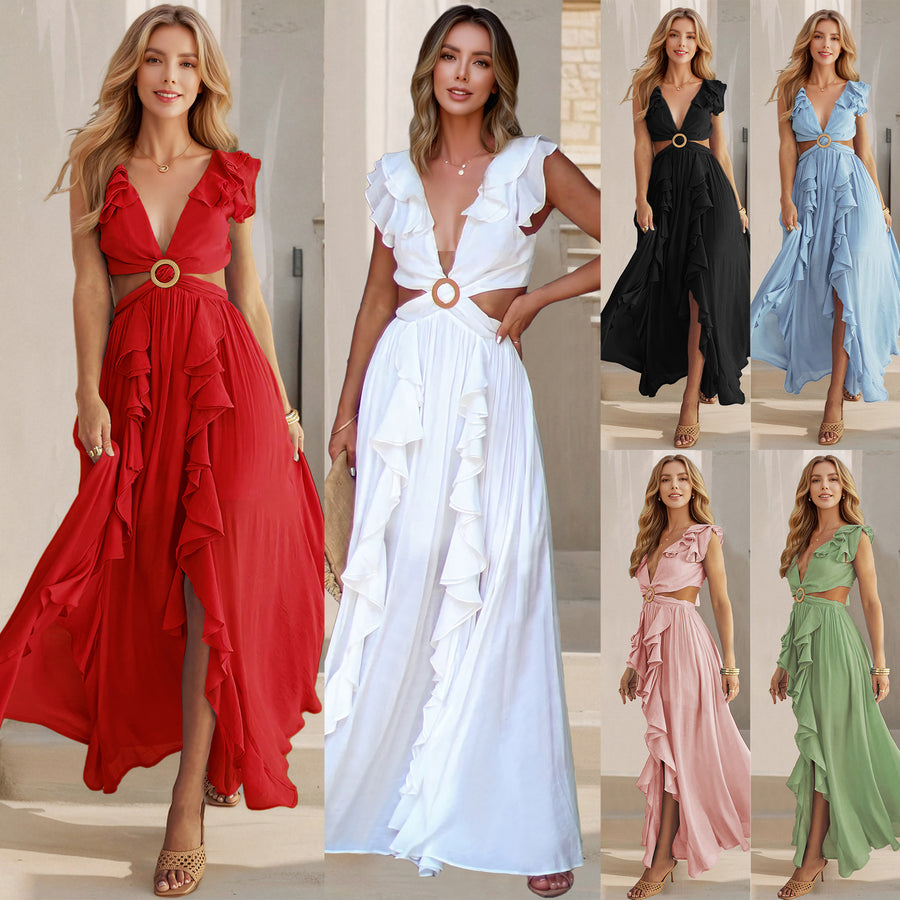 HOT Sexy Slim-fit Backless Dress