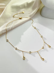 Beccarite Tassel Classic Necklace