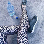 Leopard Print Pants Sexy Push Up Leggings