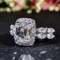 Glam Princess Cut Simulated Gem Ring
