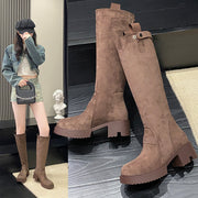 Glam Platform Chunky Heel Knee-High Boots