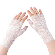 Chic Lightweight Lace UV Gloves