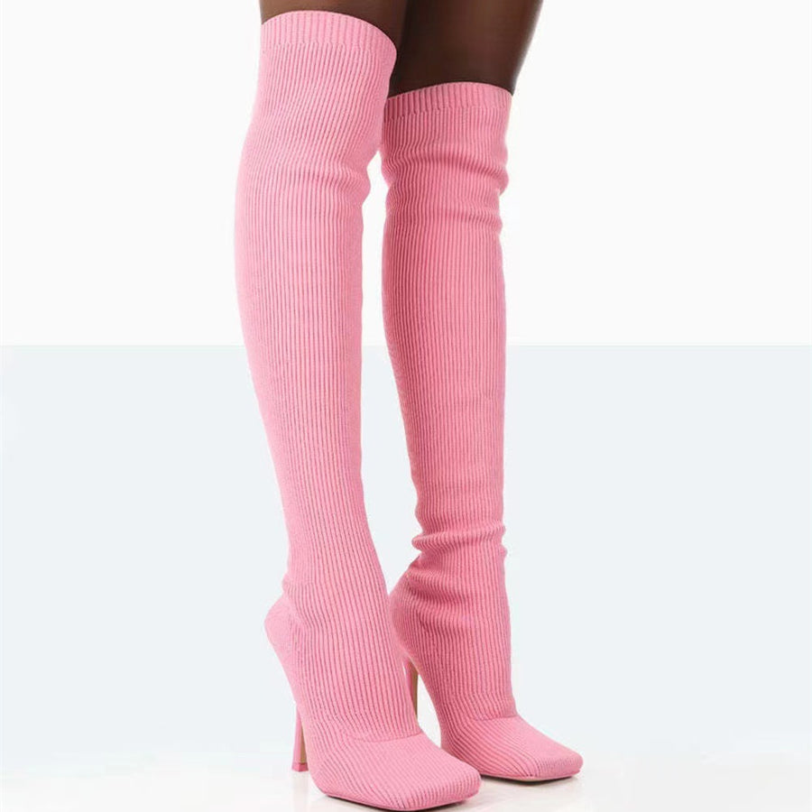 Sexy Thigh High Over-The-Knee Boots