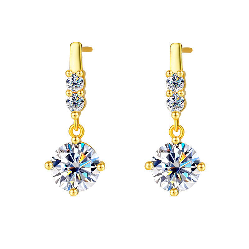 Tassel Smart Moissanite Classic Earrings