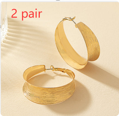 Creative Cool Big Circle Earrings