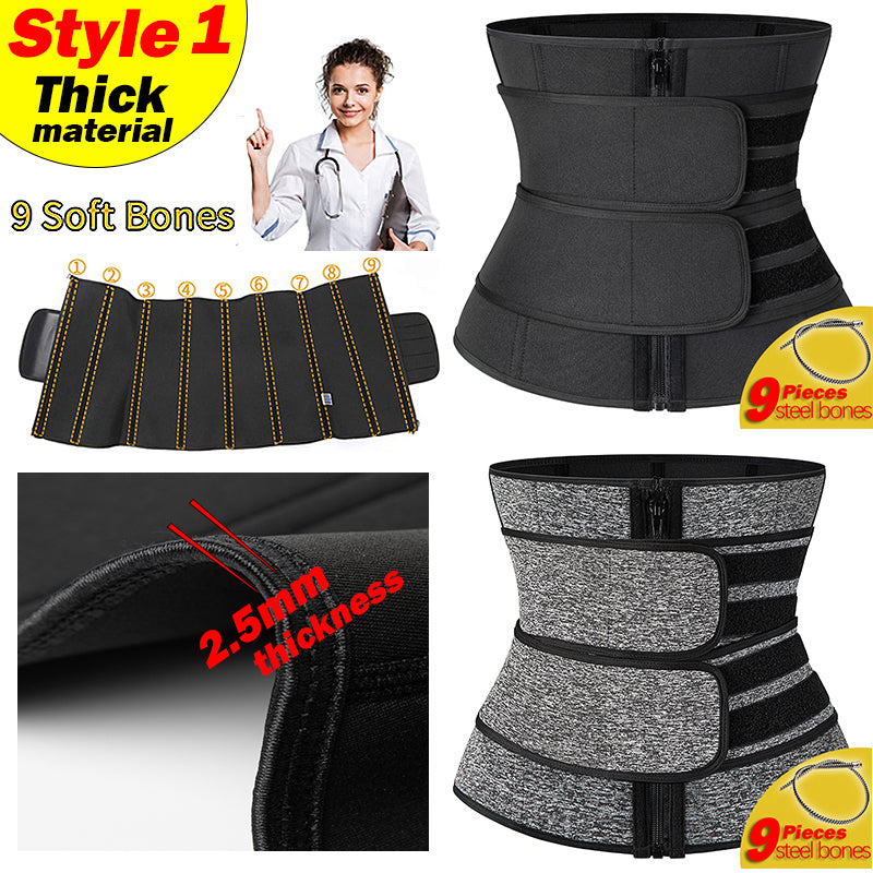 Tummy Shapewear Bodysuits - Waist Trainer Slimming - Workout Belts Shaper Corset
