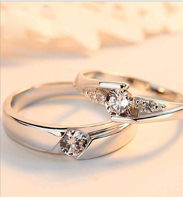 Elegant Couple Ring Set