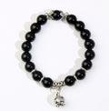 Natural opal crystal beads bracelet