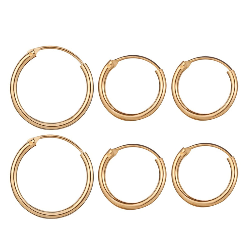 Cool Circle Classic Earrings