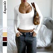 Long-sleeved Slim Vest T-shirt