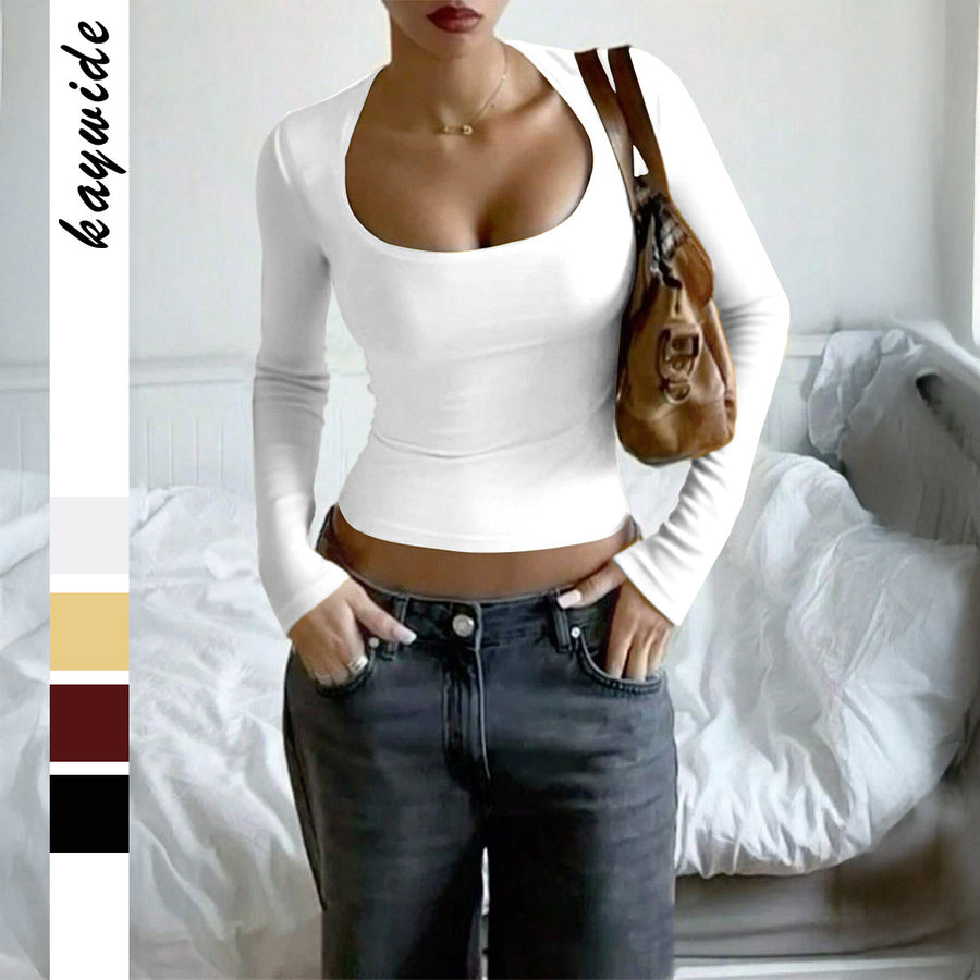 Long-sleeved Slim Vest T-shirt