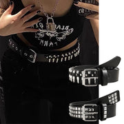 Sexy Punk Bullet Black Belt