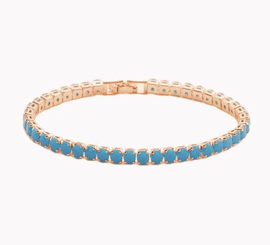 Crystal Ice Cubic Zirconia Stylish Bracelet