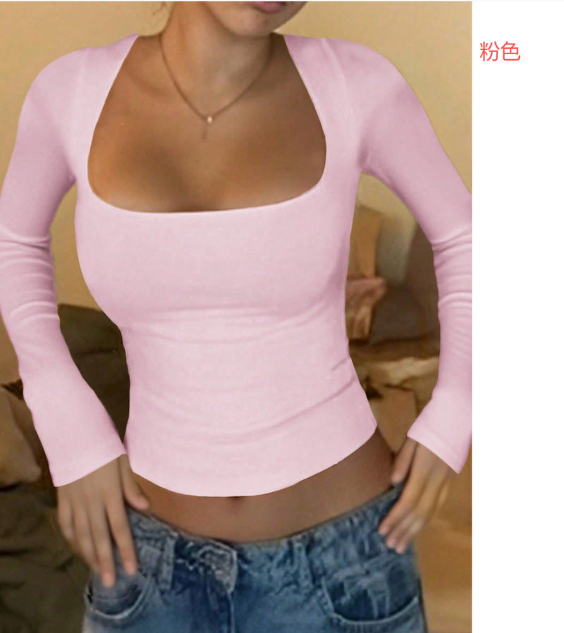 Long-sleeved Slim Vest T-shirt
