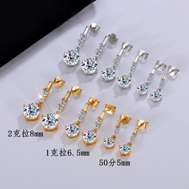 Tassel Smart Moissanite Classic Earrings