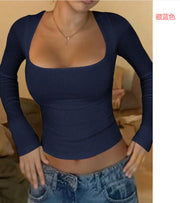 Long-sleeved Slim Vest T-shirt