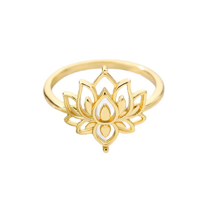 Silver & Gold Color Ring - Vintage Style