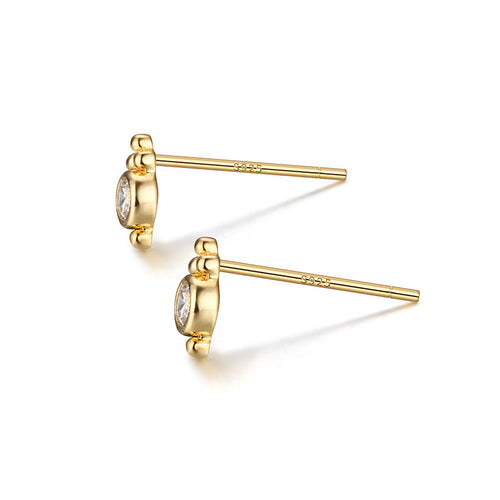 925 sterling silver-plated super-classic earrings