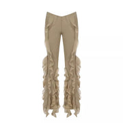 Ear Flying Pants - Slim-fit Micro Flared