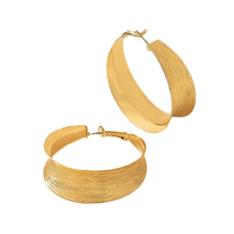 Creative Cool Big Circle Earrings