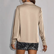 High-end Silky Blouse
