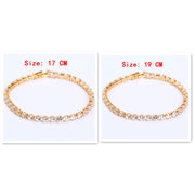 Crystal Ice Cubic Zirconia Stylish Bracelet