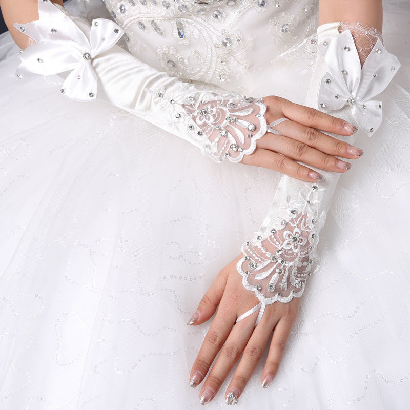 Romantic Lace Flower  Gloves