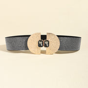 Stretchy Glittering With Pearls, Elastic Belt
