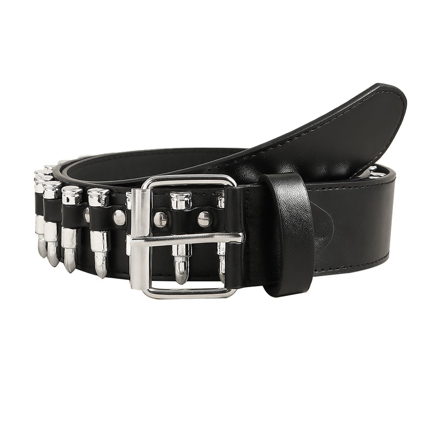 Sexy Punk Bullet Black Belt