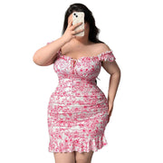 Sweet & Sexy Printed Bodycon Dress