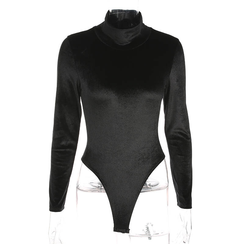 Velvet thermal sexy jumpsuit
