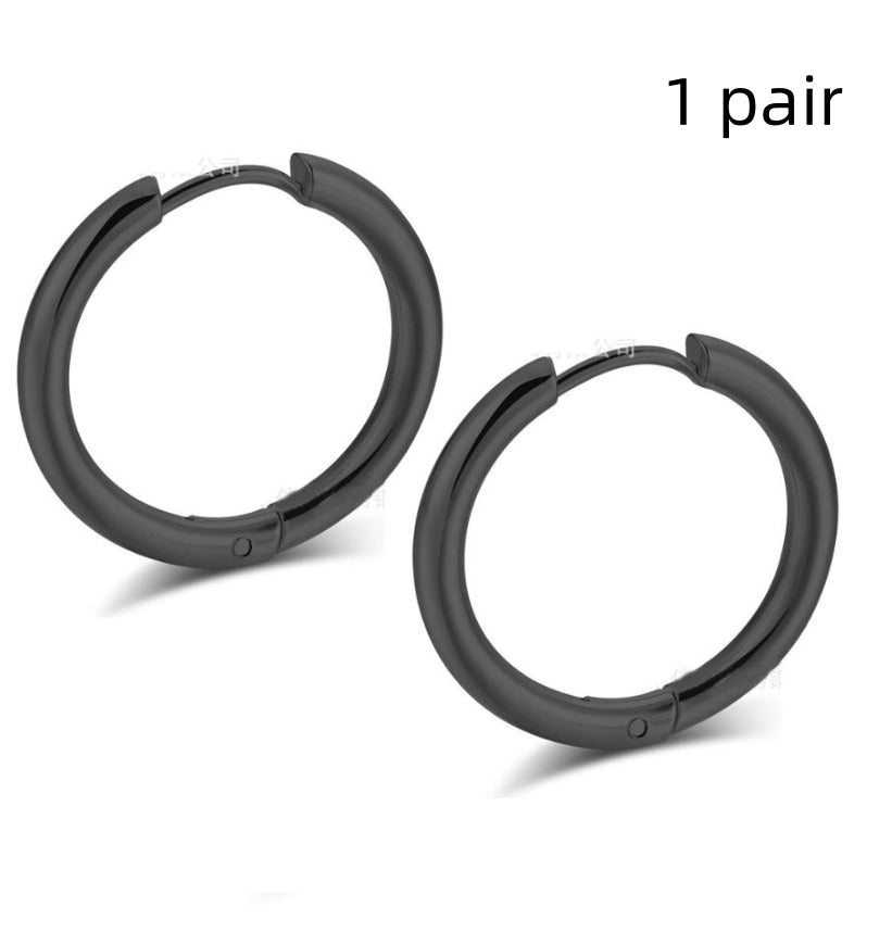 Cool Circle Classic Earrings