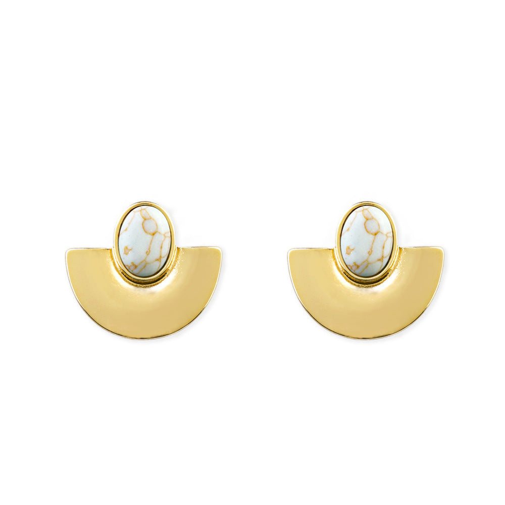 Egyptian Retro Geometric  Earrings