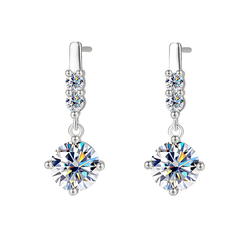 Tassel Smart Moissanite Classic Earrings