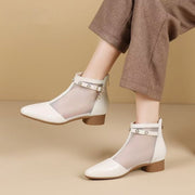 Glam Soft Mesh Comfort Boots