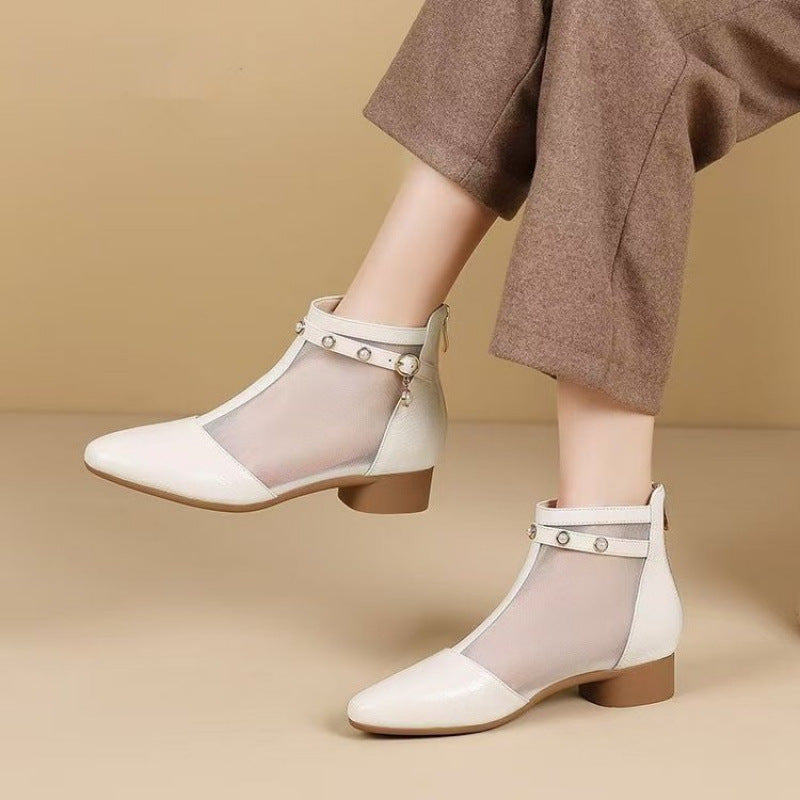 Glam Soft Mesh Comfort Boots