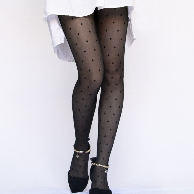 Jacquard stockings