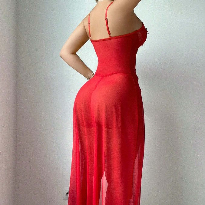 Red Sexy Lingerie Dress