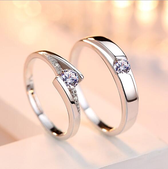 Elegant Couple Ring Set