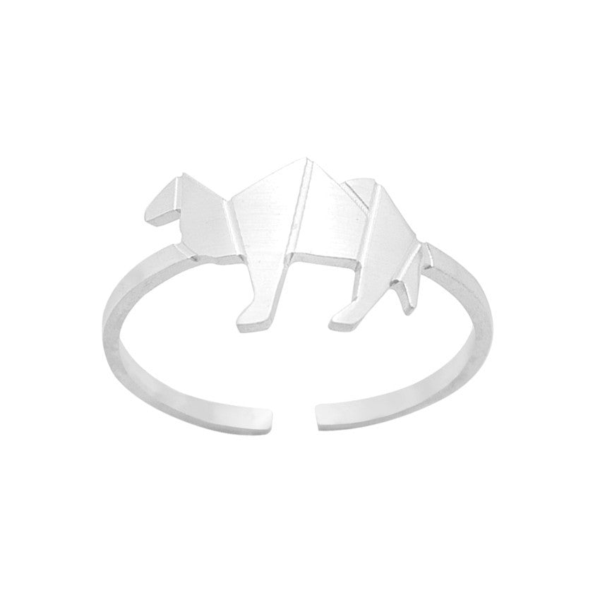 Silver & Gold Color Ring - Vintage Style