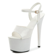 Glam Korean Style Patent Extreme Platform Heels