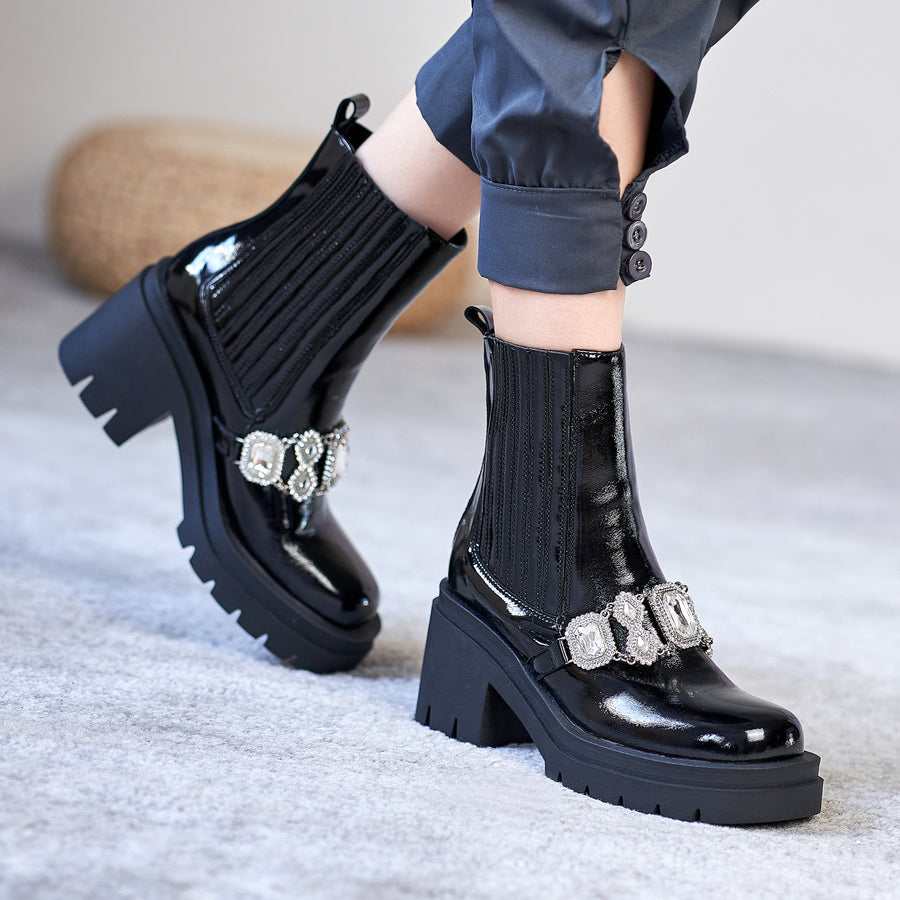 Chic High Heel Tall Boots
